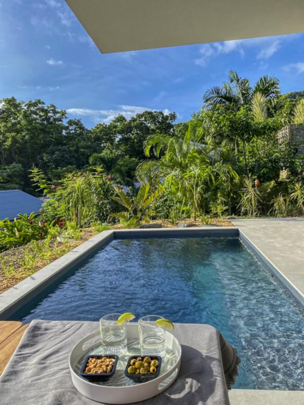 Location villa Deshaies Guadeloupe-piscine